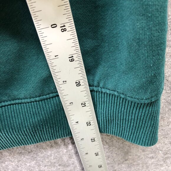 Zara x Everlast Kids Youth Size 11-12 Fleece Track Jacket Green Zip Sweatshirt - Picture 7 of 8